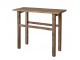 Hnědý dekorační dřevěný stůl Grimaud Unit - 76*36*91 cm