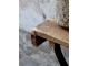 Hnědý odkládací dřevěný stůl Grimaud School Table - 61*45*70 cm