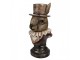 Figurka králíka 35 cm Polyresin zlaté barvy - 19*16*35 cm Clayre & Eef