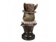 Figurka králíka 35 cm Polyresin zlaté barvy - 19*16*35 cm Clayre & Eef