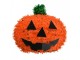 Halloweenská dekorace dýně Ø 13 cm oranžová plast - Autumn Clayre & Eef