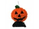 Halloweenská dekorace dýně 13x5x15 cm oranžová plast - 13*5*15 cm Clayre & Eef