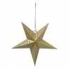 Zlatá závěsná vánoční papírová hvězda S - 30*10*30 cm Barva: ZlatáMateriál: PapírHmotnost: 0,22 kg