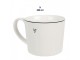 Bílý hrnek se srdíčkem Lovely Day - 12*8*7 cm / 275 ml Clayre & Eef