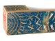 Koupelnový nástěnný dřevěný držák na ručníky Blue Lagoon - 80*10*10 cm 