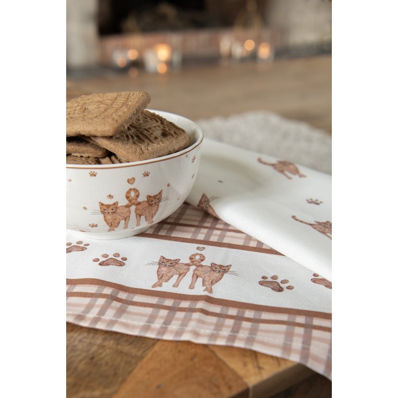 Porcelánová miska s kočičkami Kitty Cats - Ø 14*7cm/ 500ml