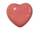 Úchytka srdce růžové - 3.5*4 cm