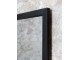 Černé antik kovové nástěnné zrcadlo Industrial - 90*2*90 cm
