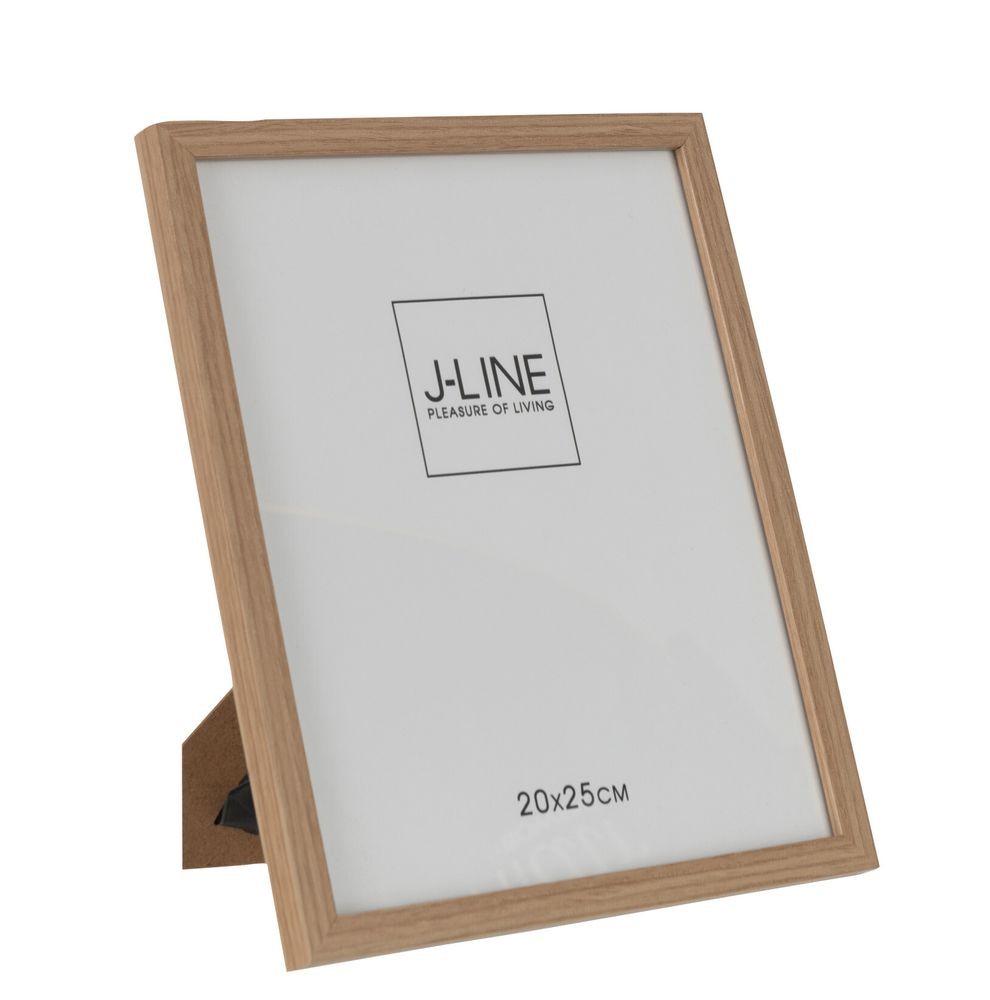 Hnědý dřevěný fotorámeček Ninna L - 21,5*1,5*26,5 cm / 20*25 cm
