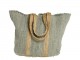 Zelená plážová jutová taška Beach Bag - 40*30*60 cm