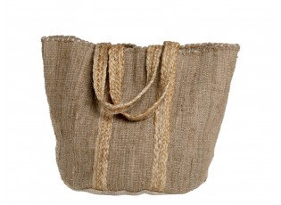 Přírodní hnědá plážová jutová taška Beach Bag - 40*30*60 cm