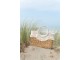 Plážová taška z mořské trávy s třásněmi Beach Bag Fringes - 40*16*29cm