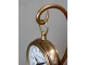 Mosazné antik závěsné stolní hodiny Clock Works – 11*30 cm / 1*AA