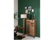 Dřevěná vintage komoda Retro - 62*30*110cm