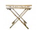 Přírodní bambusový skládací odkládací stolek Bamboo Lyon - 60*40*70 cm
