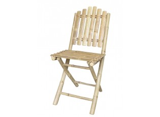 Přírodní bambusová židle Bamboo Lyon - 50*42*92 cm