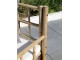 Přírodní bambusová pohovka Bamboo Lyon - 130*72*80 cm