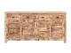 Dřevěná komoda Caribou z mangového dřeva - 182*42*90 cm