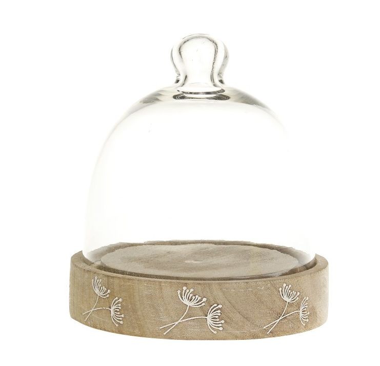 Dřevěný servírovací podnos s poklopem Tours Tray - Ø 14*16 cm