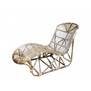 Přírodní ratanové lehátko Chair Rattan - 210*80*28cm