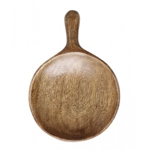 Dřevěný servírovací podnos s rukojetí Tours Tray - 10*14*2 cm