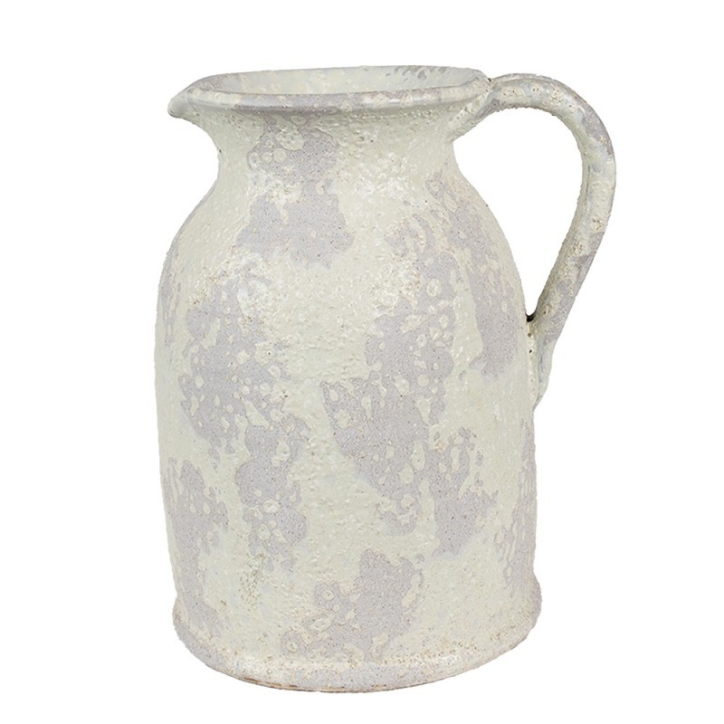 Dekorativní béžový antik terakotový džbán Teracci - 20*16*24 cm