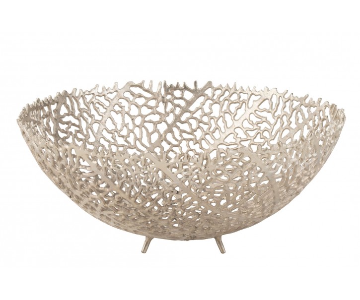 Champagne dekorační mísa Coral Bowl - Ø 46*19 cm