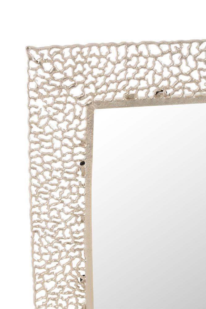Champagne nástěnné zrcadlo Coral - 71*1*71 cm
