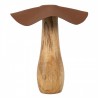 Dřevěná dekorace houba Mushroom - Ø 16*15 cm Barva: hnědáMateriál: dřevoHmotnost: 0,31 kg