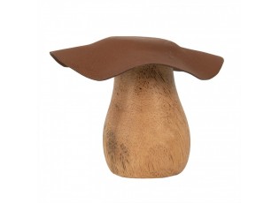 Dřevěná dekorace houba Mushroom - Ø 8*7 cm
