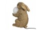 Table Lamp Rabbit 27x19x35 Cm Gold Colored Polyresin - 27*19*35 cm G9/ma* 1*60W Clayre & Eef