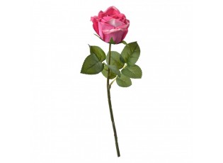 Artificial Flower Rose 44 Cm Pink Plastic - 8*8*44 cm