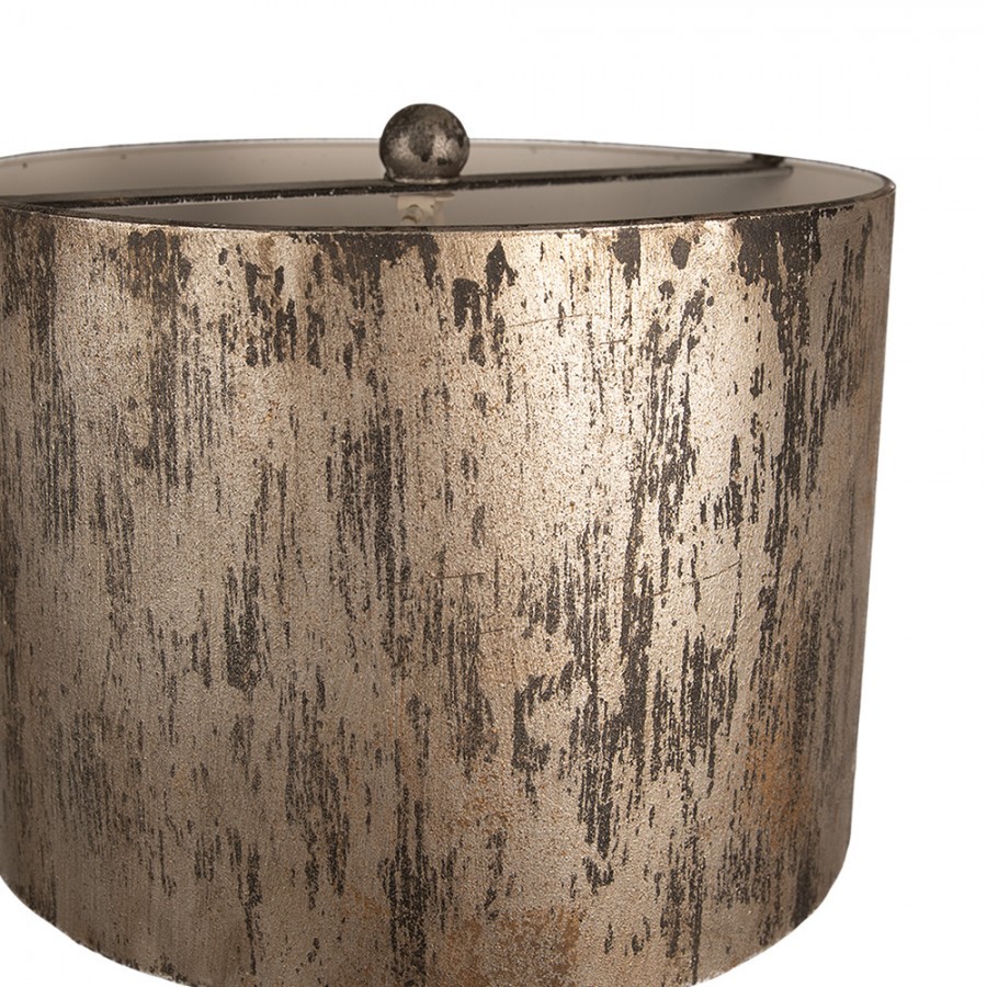 Kovová vintage stolní lampa Ginette II - Ø 30*81 cm