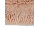 Růžový kulatý vlněný koberec Tippo - Ø 150 cm