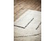 Béžový ručně tkaný bavlněný koberec se vzorem Woven - 200*300 cm
