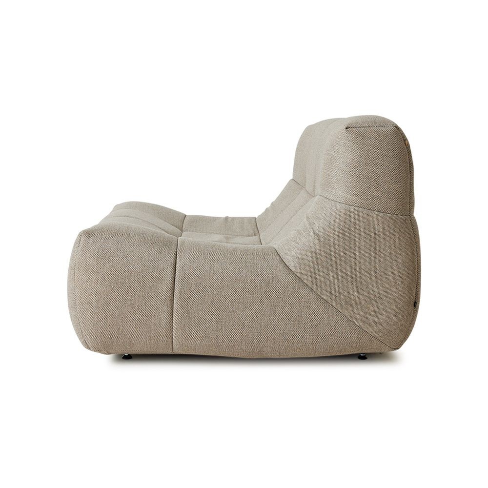 Přírodní venkovní pěnové lehátko Lazy Lounge - 105*105*75 cm 