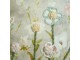 Béžový polštář s divokými květy Wild Flowers s výšivkou - 45*45*15cm