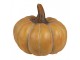 Oranžová antik dekorace dýně Pumpkin Carbassa - Ø 16*12 cm 