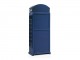 Modrá barová skříň anglická telefonní budka Telephone - 78*44*200 cm