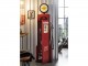 Červená barová skříň plynové čerpadlo Gas Station - 50*33*195 cm