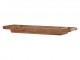 Dlouhý úzký dřevěný servírovací podnos s uchy Grimaud - 82*23*7 cm
