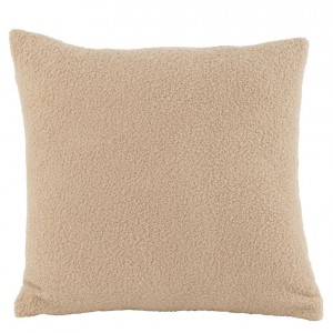 Bílý polštář Teddy Bouclé White - 45*45 cm
