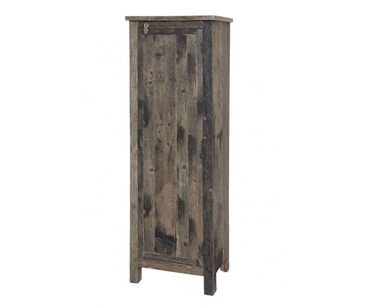 Dřevěná skříň z recyklovaného dřeva Grimaud - 53*40*160 cm