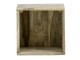 Nástěnná přírodní dřevěná skříňka Alcudia - 30*25*30 cm
