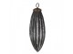 Christmas Bauble Set Of 4 ? 7/6 Cm Grey Glass Christmas Tree Decorations - (4) ? 8*15 cm Clayre & Eef