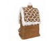 Vánoční perníková chaloupka s Led světýlky Gingerbread House - 22*18*39 cm