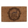 Kokosová rohožka s králíčkem Hoppy Easter - 75*45*1 cm Barva: hnědáMateriál: kokosová vlákna/ PVCHmotnost: 1,90 kg