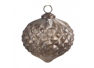 Skleněná vánoční ozdoba Éclat Bronze S - 10*10 cm