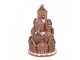 Svítící perníková věž z chaloupek Gingerbread House - Ø 18 * 28 cm/ 3*AAA