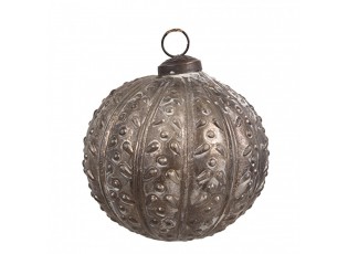 Skleněná vánoční ozdoba Éclat Bronze XS - 8*8 cm